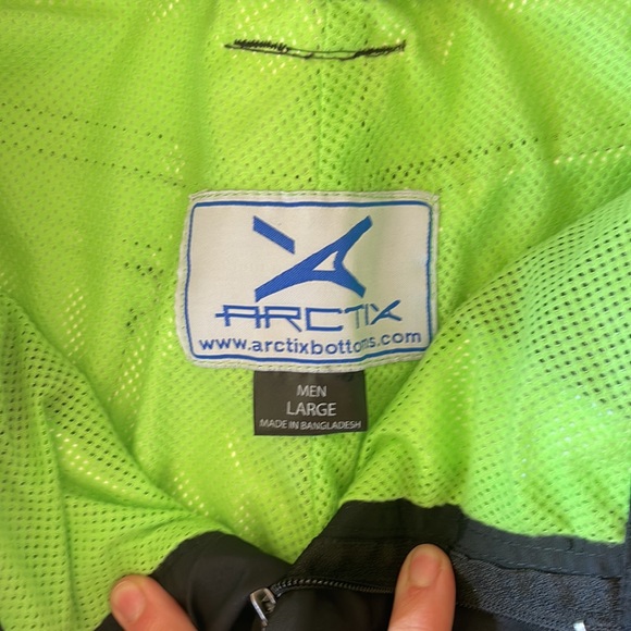 Arctix mens mesh lined cargo pants waterproof snow - Picture 8 of 9